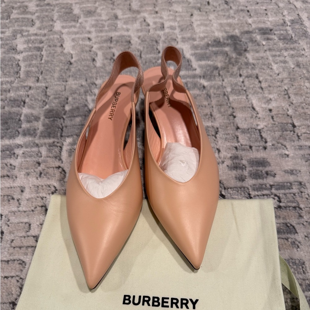 Burberry Malinda Slingback Pumps